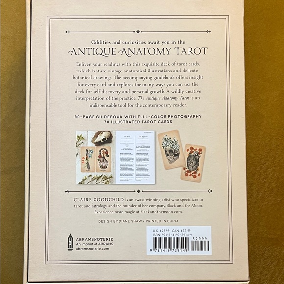 The Antique Anatomy Tarot Deck - Picture 3 of 6